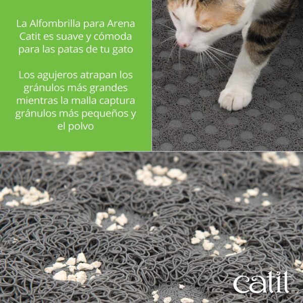 Catit Alfombra  Para Areneros Gato Small 60 x 40 cms - Imagen 4