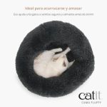 Catit Cama Fluffy Gato Blanca - Imagen 2