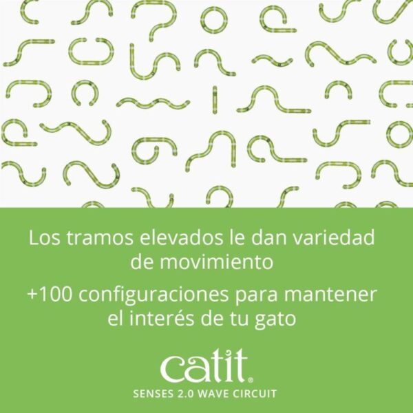 Catit Interactivo Wave Circuit Gato 2