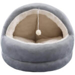 Pawise Cama Iglú Para Gato con Felpa