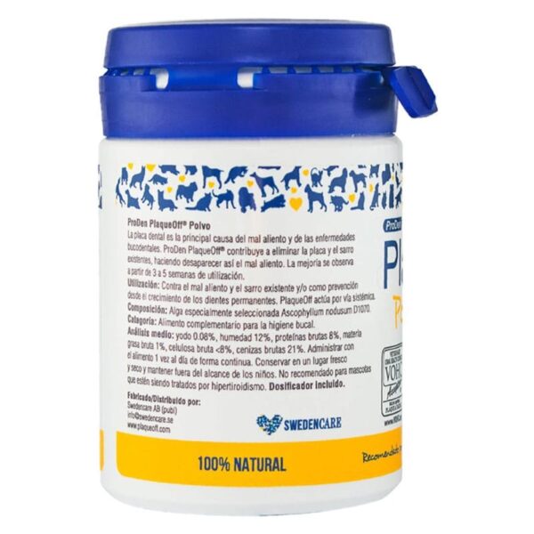 PlaqueOff Polvo Removedor de Sarro para Perros 40Grs - Imagen 2