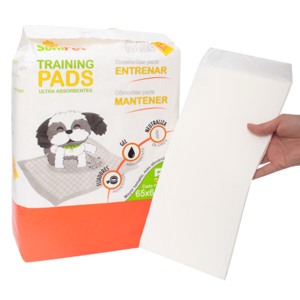 Sunipet Sunipads Sabanillas Entrenamiento 65x65cm | 30+5 Und - Imagen 2