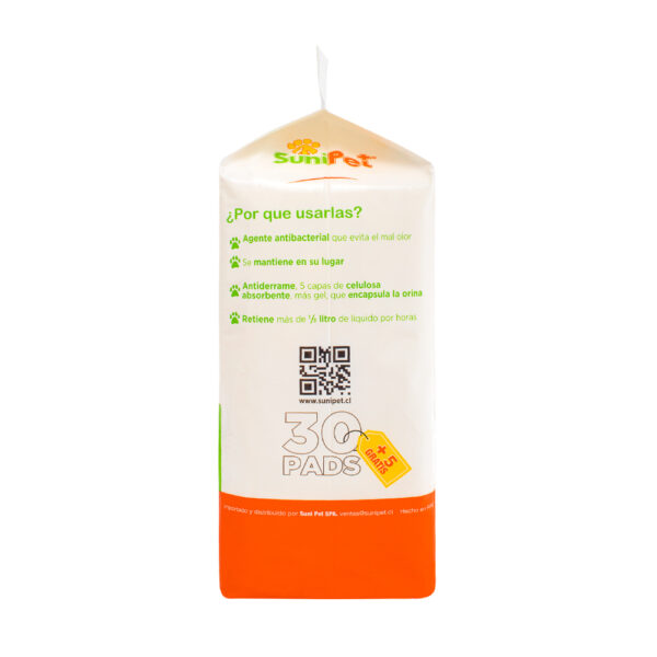 Sunipet Sunipads Sabanillas Entrenamiento 65x65cm | 30+5 Und - Imagen 3