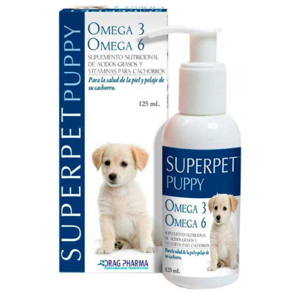 Superpet Omega 3 y 6 Perro Cachorro 125ml - Imagen 1