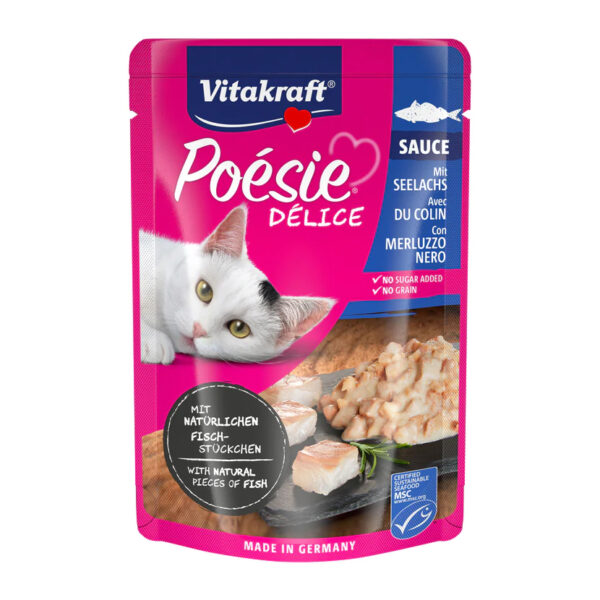 Vitakraft Poesi Delice Gato Sabor Pescado 85gr - Imagen 1