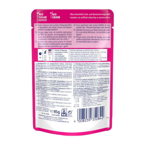 Vitakraft Poesi Delice Gato Sabor Pollo 85gr - Imagen 2