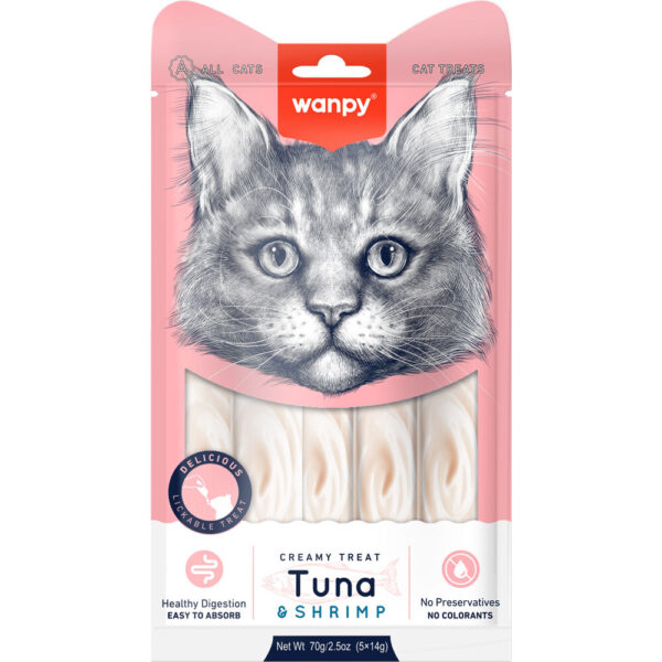 Wanpy Cat Creamy Chicken Cremoso De Pollo 70gr 8